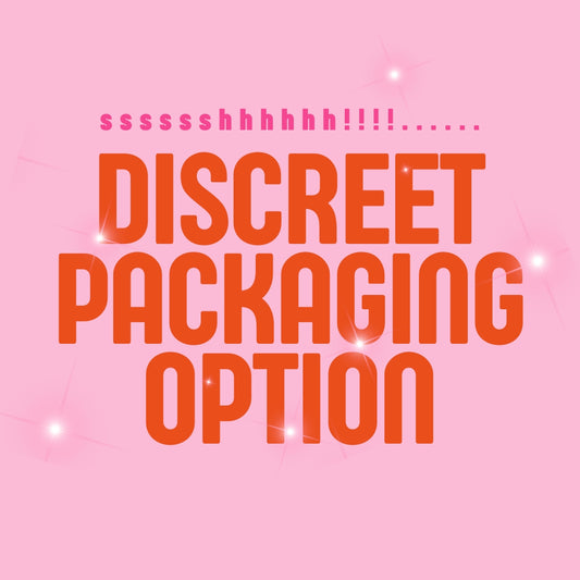 Discreet Packaging Option